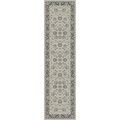 Concord Global 2 ft. x 7 ft. 3 in. Kashan Mahal - Ivory 28222